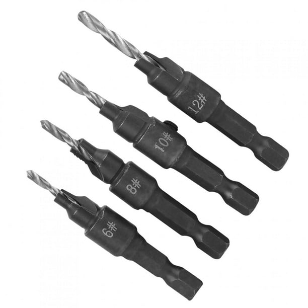 High Reliability Precise Procession Decoration for Woodworking Black Drill Bit Kit High Hardness Drill Bit High Reliability Precise Procession Decoration for Woodworking Black Drill Bit Kit High Hardness Drill Bit
